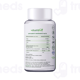 Health Veda Organics Vitamin D3 And K2 Tablet 60