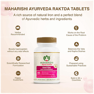 Maharishi Ayurveda Raktda Tablet 60