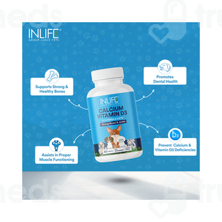 Inlife Glucosamine Msm Calcium Vitamin D3 Tablet 60