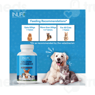 Inlife Glucosamine Msm Calcium Vitamin D3 Tablet 60
