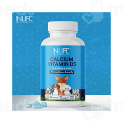 Inlife Glucosamine Msm Calcium Vitamin D3 Tablet 60