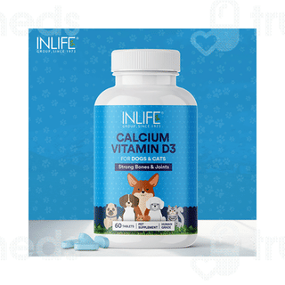 Inlife Glucosamine Msm Calcium Vitamin D3 Tablet 60