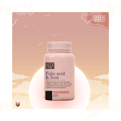 Sheneed Folic Acid & Iron Tablet 60