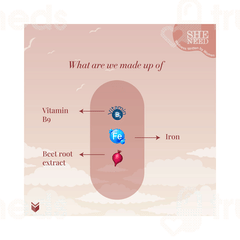 Sheneed Folic Acid & Iron Tablet 60