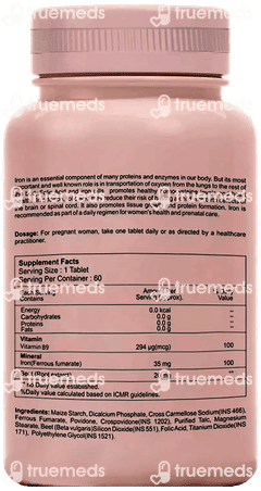 Sheneed Folic Acid & Iron Tablet 60