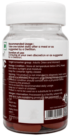 Dr Morepen Iron & Zinc Tablet 60