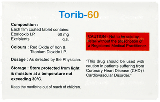 Torib 60 Tablet 15