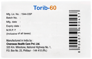Torib 60 Tablet 15