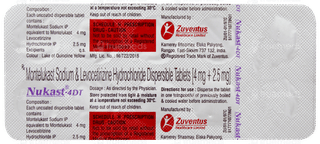 Nukast 4dt Tablet 10