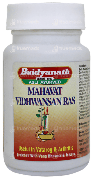 Baidyanath Mahavatvidhwansan Ras Tablet 80