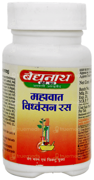 Baidyanath Mahavatvidhwansan Ras Tablet 80
