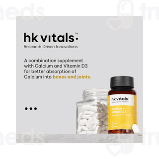 Hk Vitals Calcium And Vitamin D3 Tablet 90