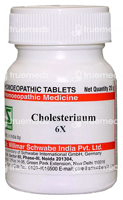 Dr Willmar Schwabe Cholesterinum 6x Tablet 20gm Dr Willmar Schwabe Cholesterinum 6x Tablet 20gm