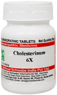 Dr Willmar Schwabe Cholesterinum 6x Tablet 20gm Dr Willmar Schwabe Cholesterinum 6x Tablet 20gm
