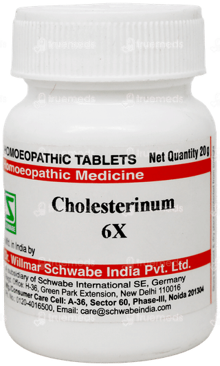 Dr Willmar Schwabe Cholesterinum 6x Tablet 20gm