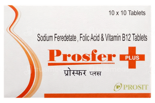 Prosfer Plus Tablet 10