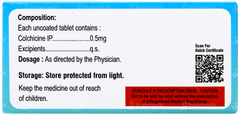 Colchiheal 0.5 Tablet 10 Colchiheal 0.5 Tablet 10