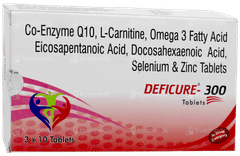 Deficure 300 Tablet 10