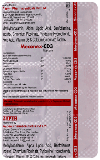 Meconex Cd3 Tablet 10