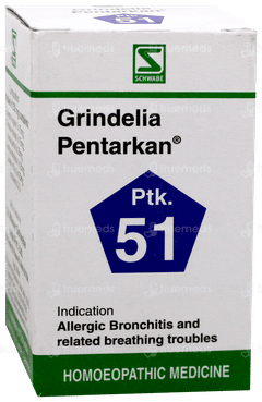 Dr Willmar Schwabe Grindelia Pentarkan Ptk 51 Tablet 20gm