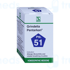 Dr Willmar Schwabe Grindelia Pentarkan Ptk 51 Tablet 20gm