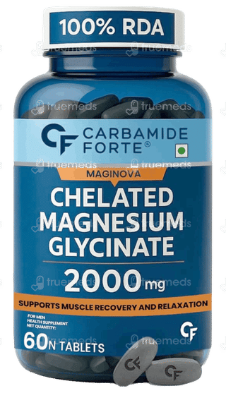 Carbamide Forte Chelated Magnesium Glycinate 2000 Mg Tablet 60