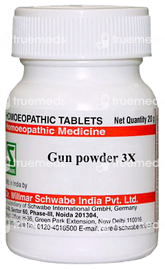 Dr Willmar Gun Powder 3x Tablet 20 GM