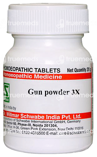 Dr Willmar Gun Powder 3x Tablet 20 GM