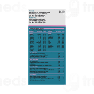 Truebasics Advanced Multivitamin For Women Tablet 90