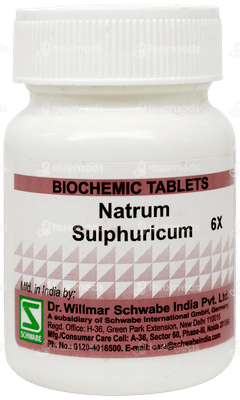 Dr Willmar Schwabe Natrum Sulphuricum 6x Tablet 20gm Dr Willmar Schwabe Natrum Sulphuricum 6x Tablet 20gm