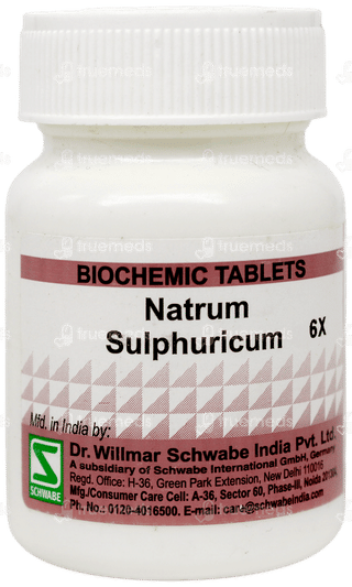 Dr Willmar Schwabe Natrum Sulphuricum 6X Tablet 20Gm