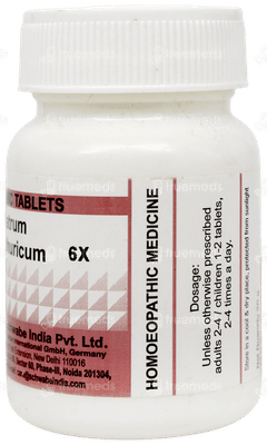 Dr Willmar Schwabe Natrum Sulphuricum 6X Tablet 20Gm Dr Willmar Schwabe Natrum Sulphuricum 6X Tablet 20Gm