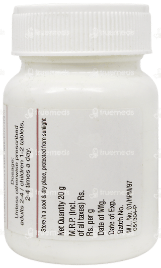 Dr Willmar Schwabe Natrum Sulphuricum 6X Tablet 20Gm