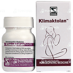 Dr Willmar Schwabe Klimaktolan Tablet 20gm Dr Willmar Schwabe Klimaktolan Tablet 20gm