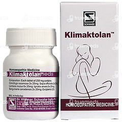 Dr Willmar Schwabe Klimaktolan Tablet 20gm