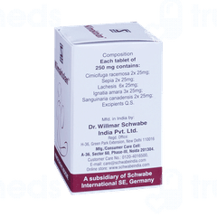 Dr Willmar Schwabe Klimaktolan Tablet 20gm