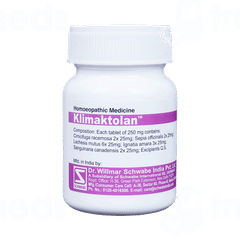 Dr Willmar Schwabe Klimaktolan Tablet 20gm