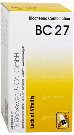 Dr Reckeweg Bc 27 Tablet 20Gm