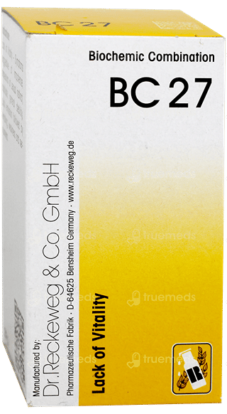 Dr Reckeweg Bc 27 Tablet 20Gm