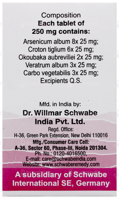 Dr Willmar Schwabe Alpha Dp Tablet 20Gm