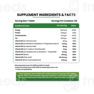 Himalayan Organics B Complex Veg Tablet 120