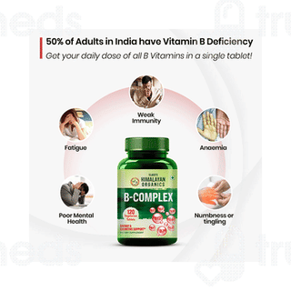 Himalayan Organics B Complex Veg Tablet 120