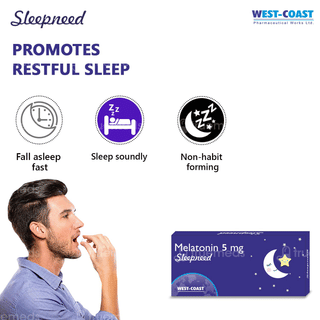 West Coast Sleepneed Melatonin 5Mg Table 10