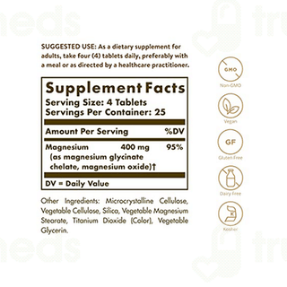 Solgar Chelated Magnesium Tablet 100
