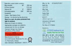 Ovocyst M Forte Tablet 10