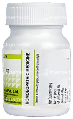 Dr Willmar Schwabe Calcarea Sulphurica 6x Biochemic Tablet 20gm