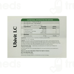 Ubivit Lc Tablet 10