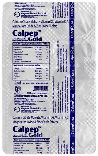 Calpep Gold Tablet 10
