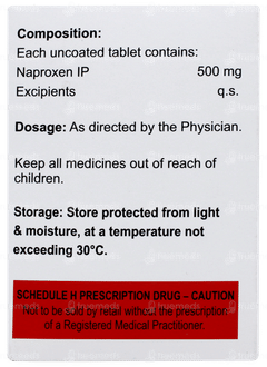 Naprowel 500 Tablet 10