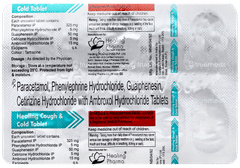 Healing Cough & Cold Tablet 10